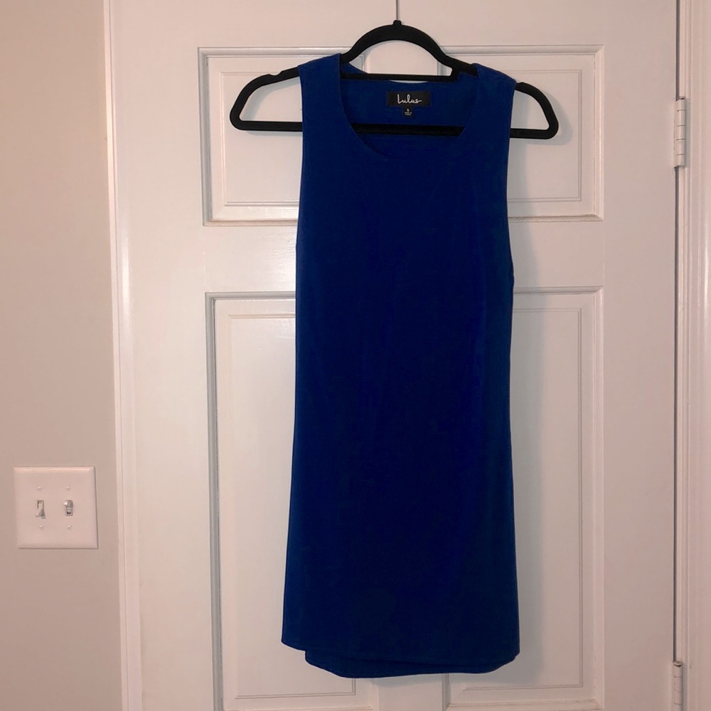 Royal blue Lulus short dress
